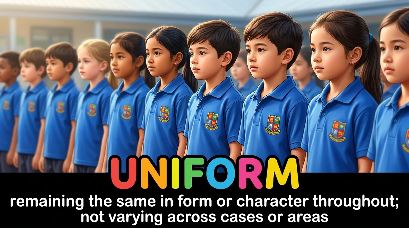 English Illustration for uniform